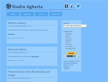 Tablet Screenshot of agharta.info